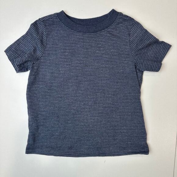 Old Navy Set of 2 Short Sleeve T-Shirt Blue and Brown 18-24M - Picture 2 of 6